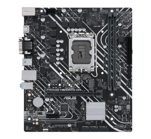 Asus ASUS PRIME H610M-D D4 | Socket LGA 1700 | Intel H610 | 2xDDR4 | Micro-ATX | Moederbord