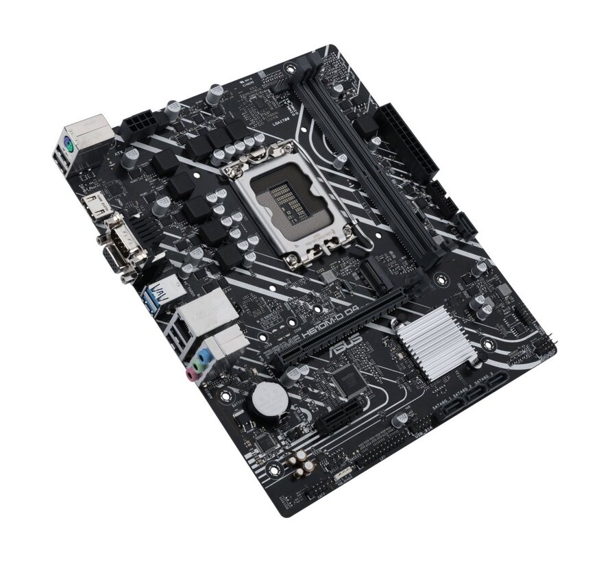 ASUS PRIME H610M-D D4 | Socket LGA 1700 | Intel H610 | 2xDDR4 | Micro-ATX | Moederbord