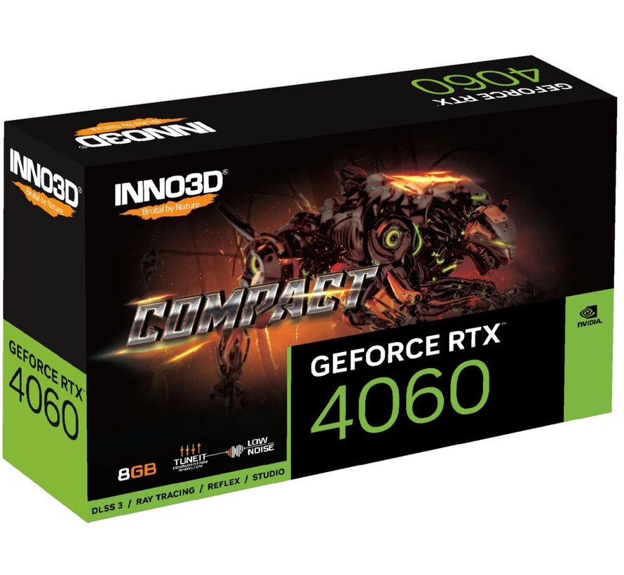 VGA  GeForce® RTX 4060 8GB Compact