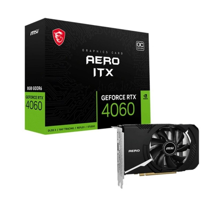 VGA  GeForce RTX 4060 AERO ITX 8G OC