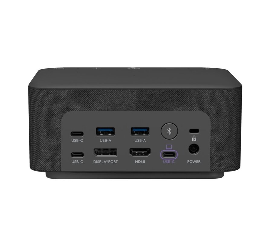 Logi Dock | Alles-in-één videovergadersysteem | Voor 1 persoon | USB & Bluetooth