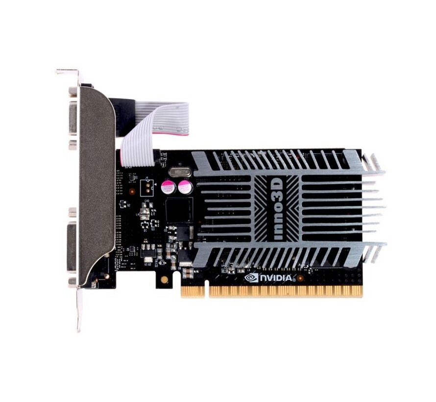 GeForce GT710 | 2GB DDR3 VRAM | Low Profile | Videokaart | GPU | Nvidia