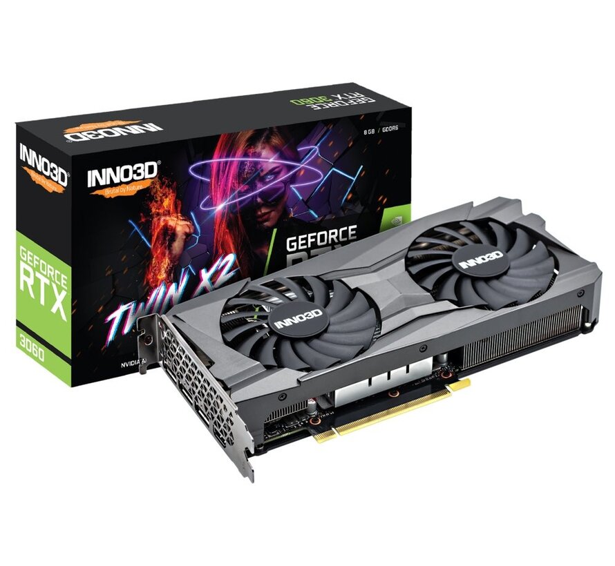GeForce RTX 3060 Twin X2 | 8GB GDDR6 VRAM | Videokaart | GPU | Nvidia