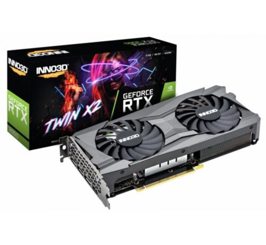 GeForce RTX 3060 TWIN X2 | 12GB GDDR6 VRAM | Videokaart | GPU | Nvidia
