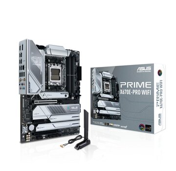 Asus ASUS PRIME X670E-PRO WIFI | Socket AM5 | Intel X670 | 4xDDR5 | ATX | Moederbord