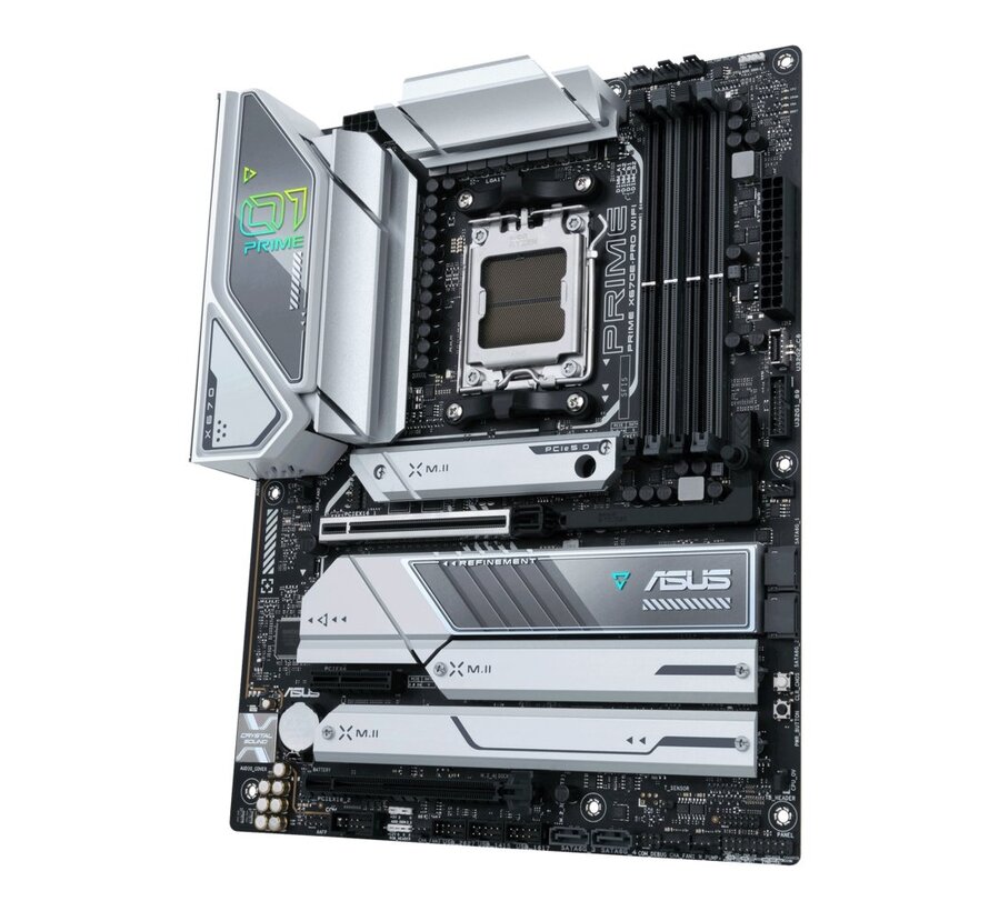 ASUS PRIME X670E-PRO WIFI | Socket AM5 | Intel X670 | 4xDDR5 | ATX | Moederbord
