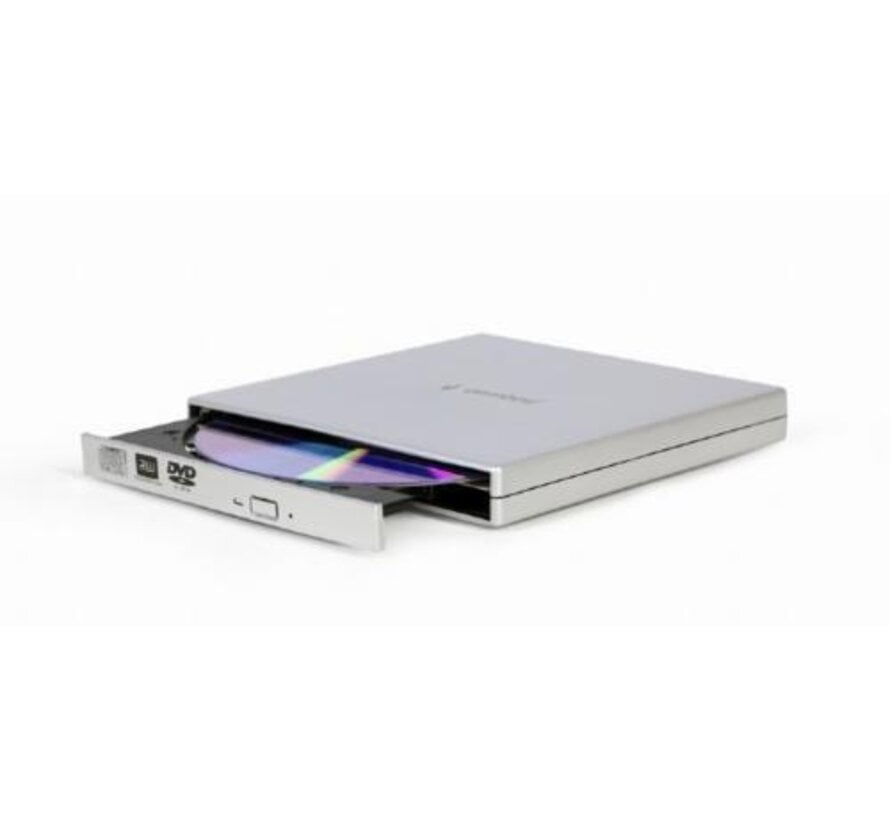 DVD-USB-02 optisch schijfstation DVD±RW Silver