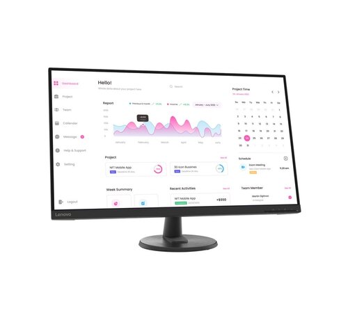 Lenovo Mon  D32-40 31.5Inch / F-HD / DP / HDMI/ / 60HZ