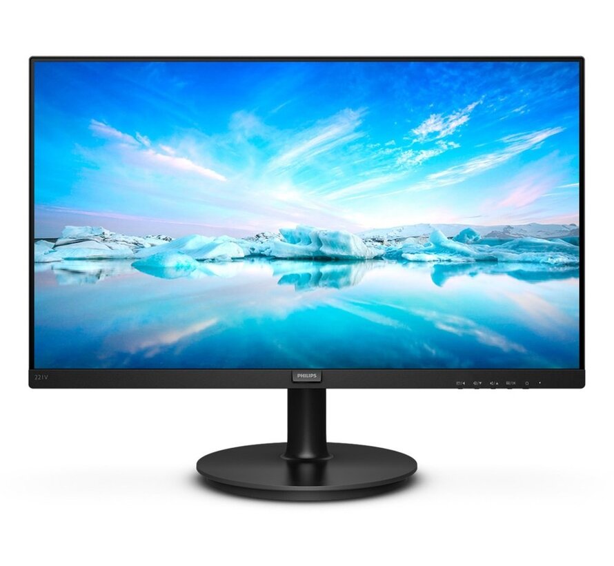 V-Line 221V8A/00 21.5" | 1920x1080 VA | 75Hz | Ingebouwde Luidsprekers | VESA-Compatibel | Monitor