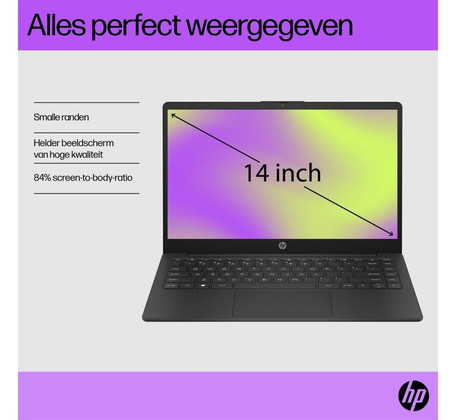 HP 14-EM0630ND 14.0 F-HD RYZEN 3 7320 / 8GB / 256GB / W11Hs