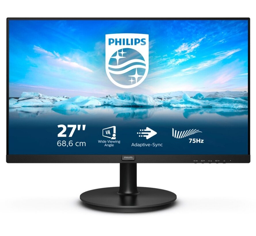 V Line 272V8LA/00 computer monitor 68,6 cm (27") 1920 x 1080 Pixels Full HD LED Zwart