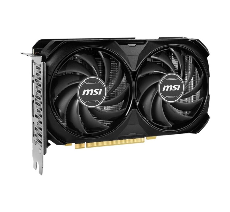 GeForce RTX 4060 TI VENTUS 2X BLACK OC | 16GB GDDR6 VRAM | Videokaart | GPU | Nvidia