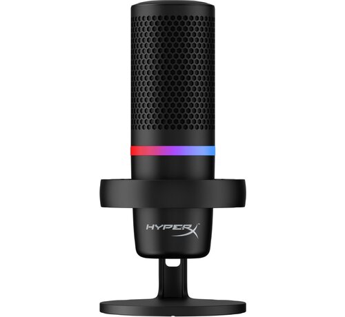 HyperX DuoCast | USB-microfoon | RGB-verlichting | Voor pc en console | Zwart