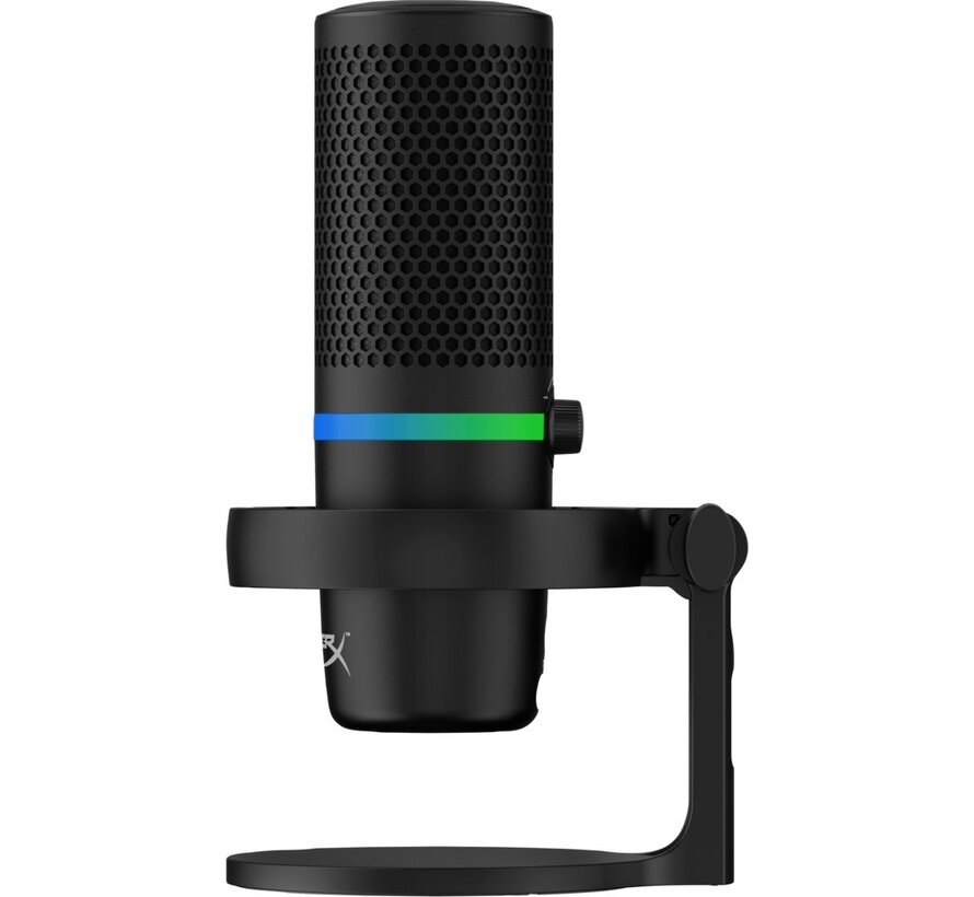 DuoCast | USB-microfoon | RGB-verlichting | Voor pc en console | Zwart