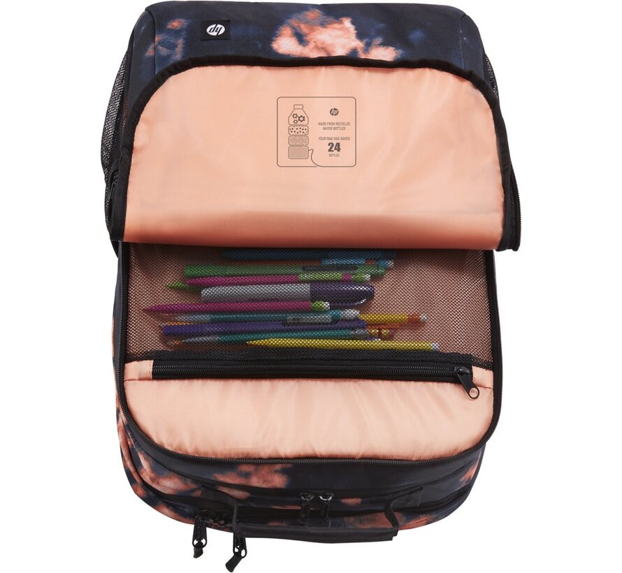 HP Campus XL Rugzak – Tie-Dye | 16 inch Laptopvak | 20L Inhoud