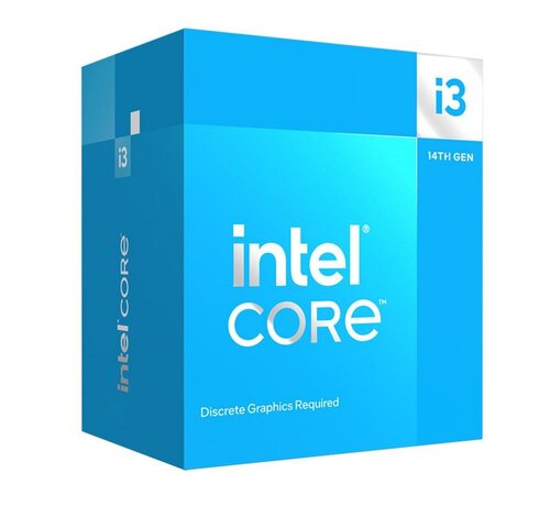 Intel Core i3-14100F | 4 Core | 3,5GHz (4,7GHz Turbo) | LGA 1700 | Processor | CPU