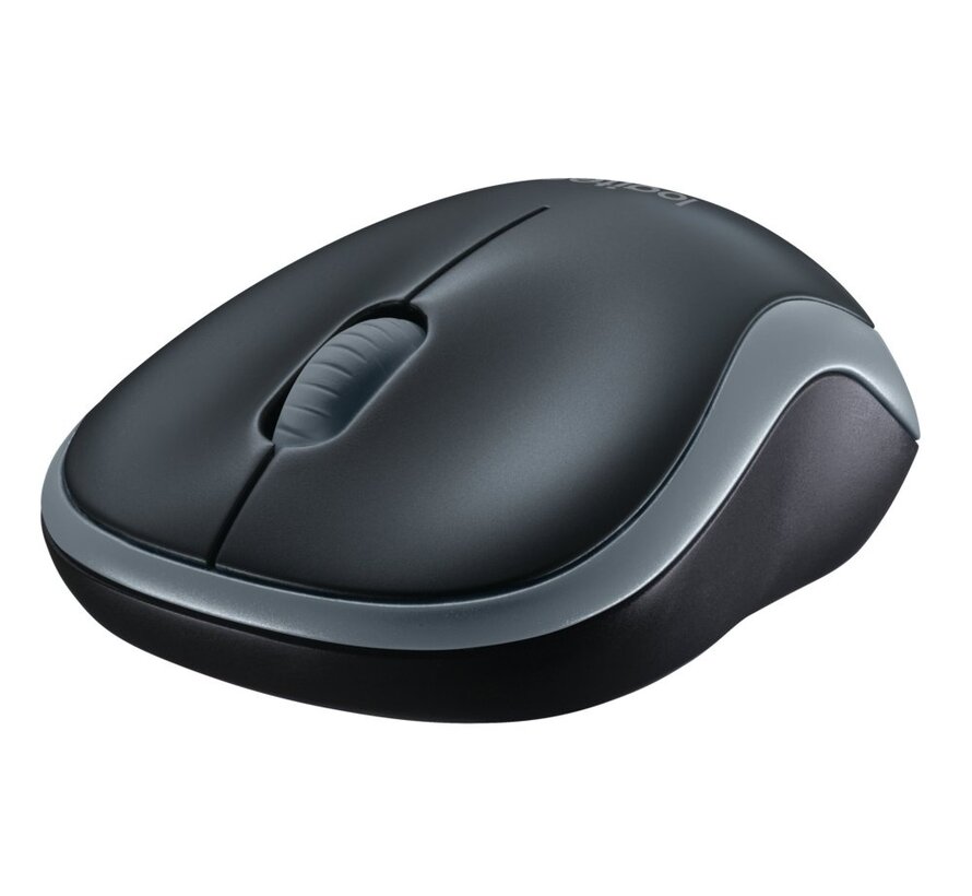 M185 | Draadloze Muis | Links- en Rechtshandig | RF | 1000 DPI | Zwart/Grijs
