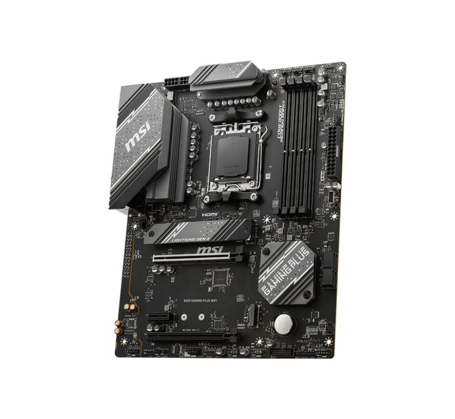 B650 GAMING PLUS WIFI | Socket AM5 | AMD B650 | 4xDDR5 | ATX | Moederbord