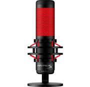 HyperX QuadCast | USB-microfoon | Rode verlichting | Voor pc en console | Zwart/Rood