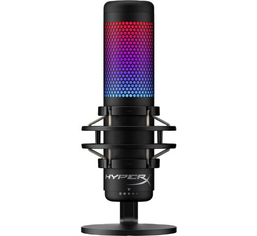 HyperX QuadCast S | USB-microfoon | RGB-verlichting | Voor pc en console | Zwart