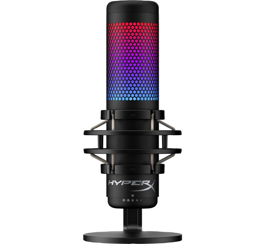QuadCast S | USB-microfoon | RGB-verlichting | Voor pc en console | Zwart