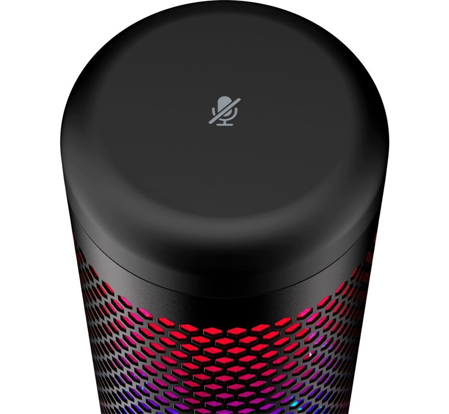 QuadCast S | USB-microfoon | RGB-verlichting | Voor pc en console | Zwart