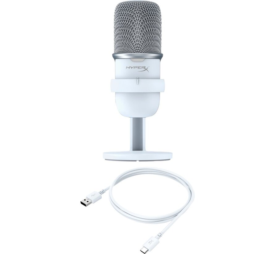 SoloCast | USB-microfoon | Voor pc en console | Wit