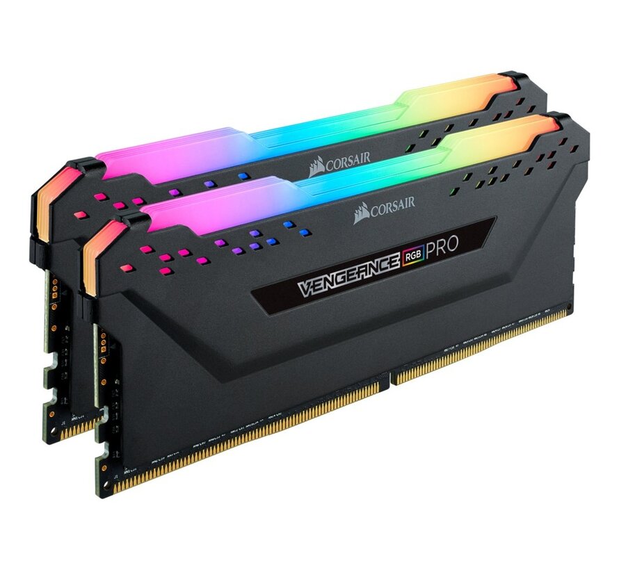 Vengeance RGB Pro | 16GB 2x8GB DDR4 | 3200MHz | DIMM | CL16 | Geheugenmodule | RAM