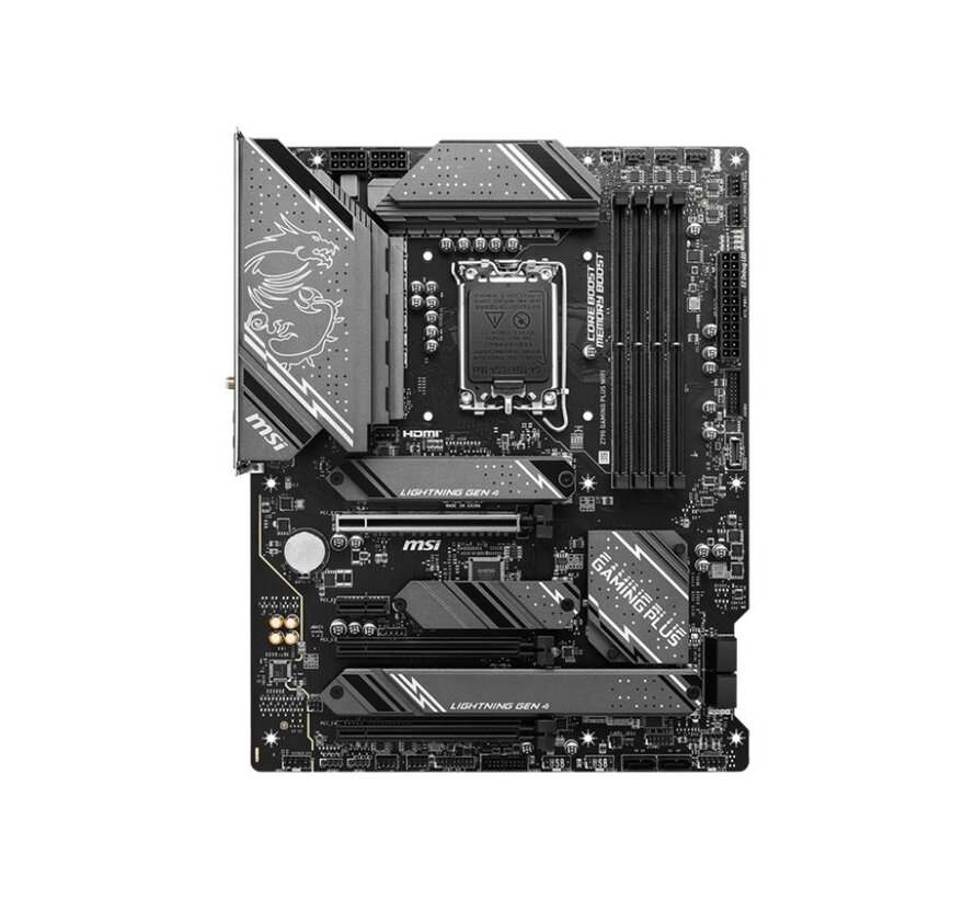 Z790 GAMING PLUS WIFI | Socket LGA 1700 | Intel Z790 | 4xDDR5 | ATX | Moederbord