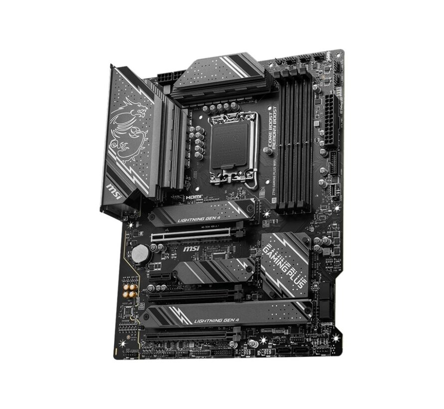Z790 GAMING PLUS WIFI | Socket LGA 1700 | Intel Z790 | 4xDDR5 | ATX | Moederbord