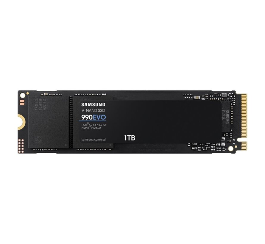 990 EVO | 1TB NVMe SSD | M.2 | Gen4 | 5.000MB/s Lezen | 4.200MB/s Schrijven