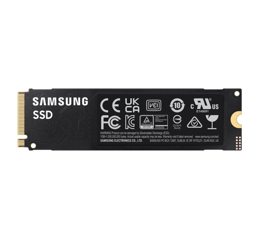 990 EVO | 1TB NVMe SSD | M.2 | Gen4 | 5.000MB/s Lezen | 4.200MB/s Schrijven