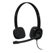 Logitech H151 | Bedrade On-ear Headset | 3.5mm | Zwart
