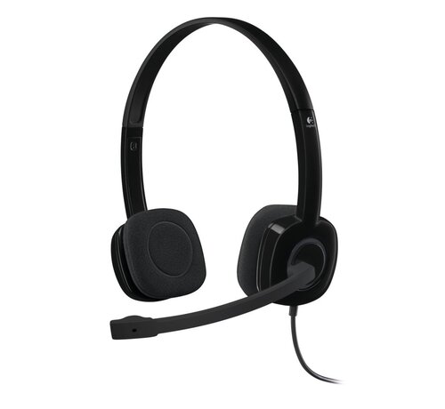 Logitech H151 | Bedrade On-ear Headset | 3.5mm | Zwart