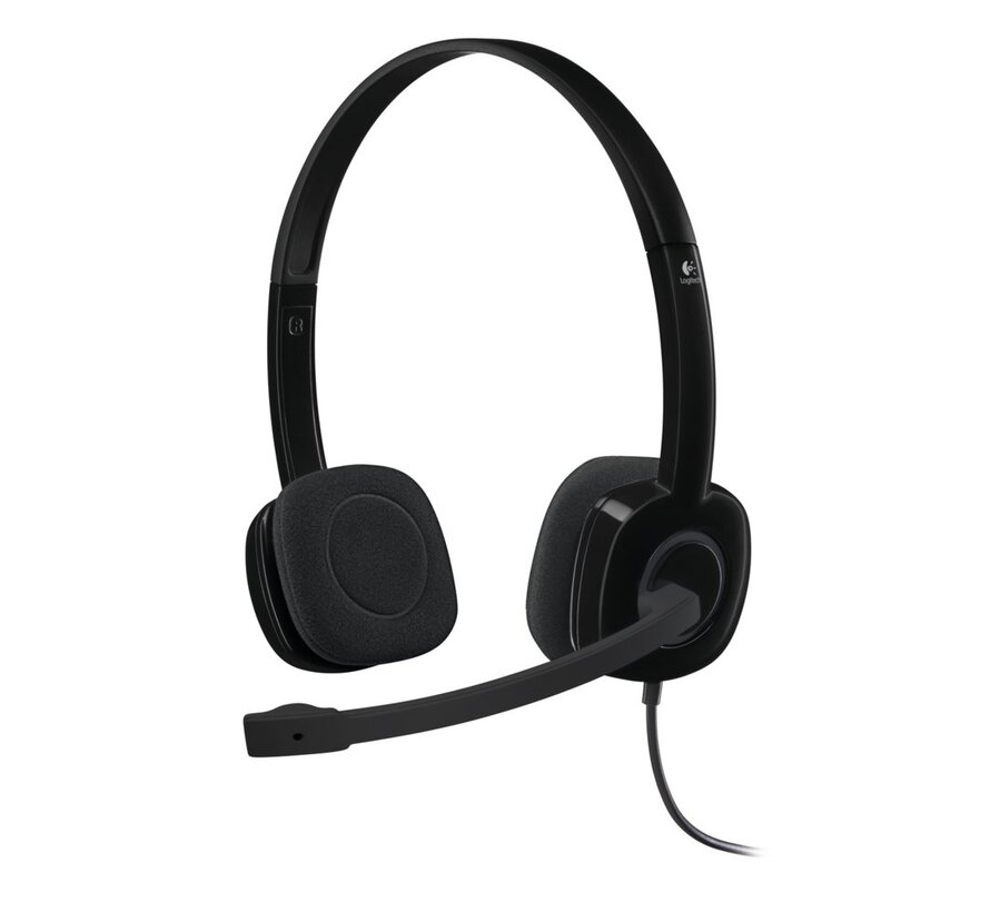 H151 | Bedrade On-ear Headset | 3.5mm | Zwart