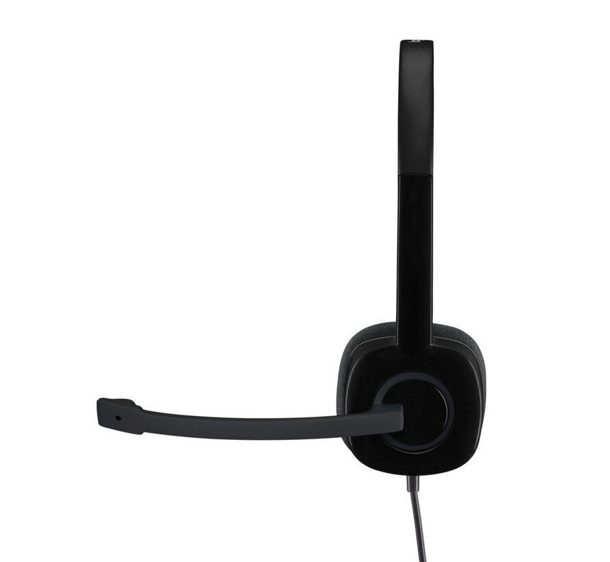 H151 | Bedrade On-ear Headset | 3.5mm | Zwart
