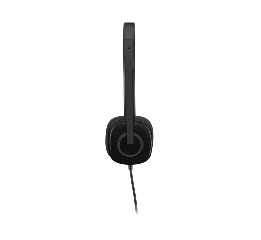H151 | Bedrade On-ear Headset | 3.5mm | Zwart