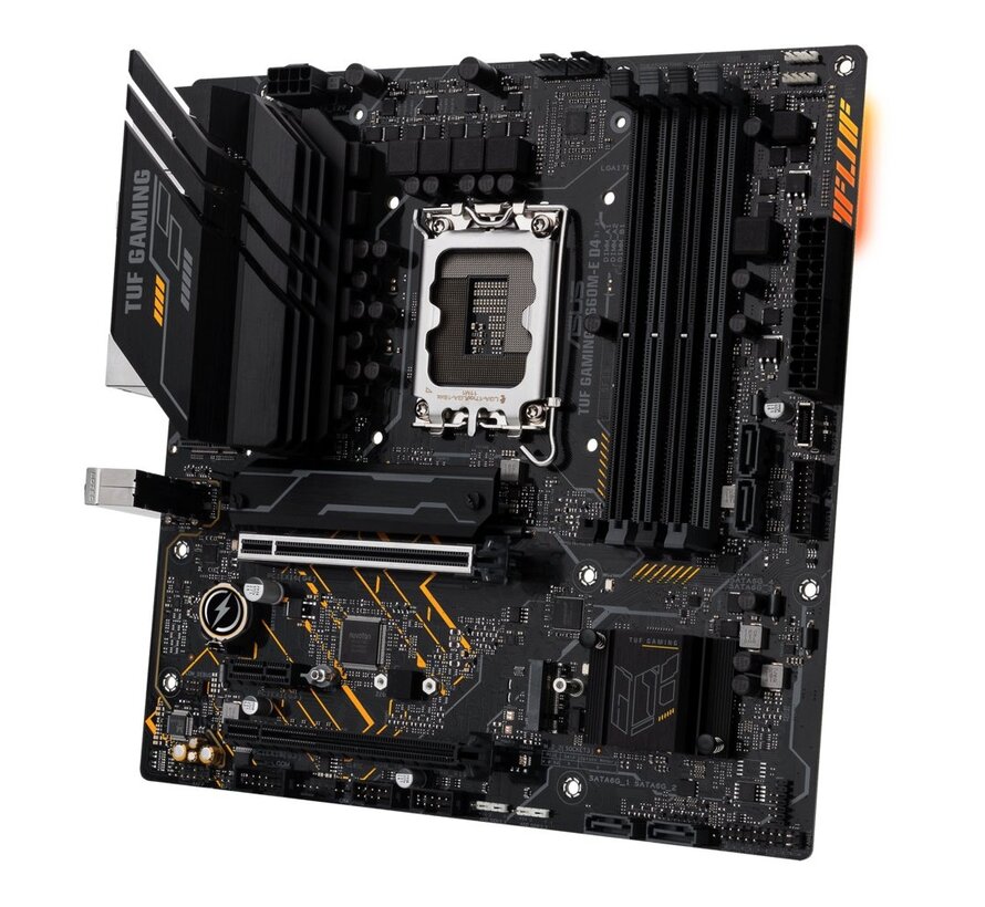 ASUS TUF GAMING B660M-E D4 Intel B660 LGA 1700 micro ATX