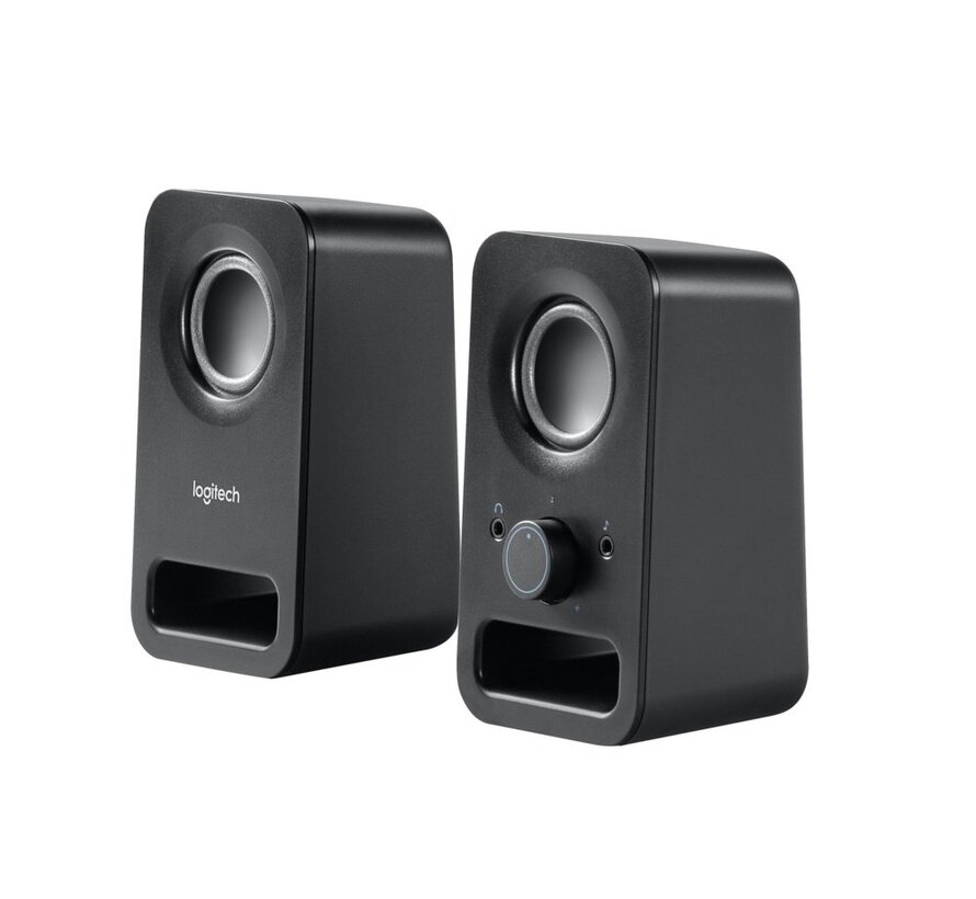 Z150 | 2.0 Luidsprekerset | 3W RMS | Helder Stereogeluid | Zwart