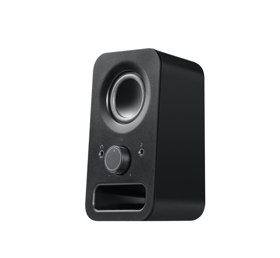 Z150 | 2.0 Luidsprekerset | 3W RMS | Helder Stereogeluid | Zwart