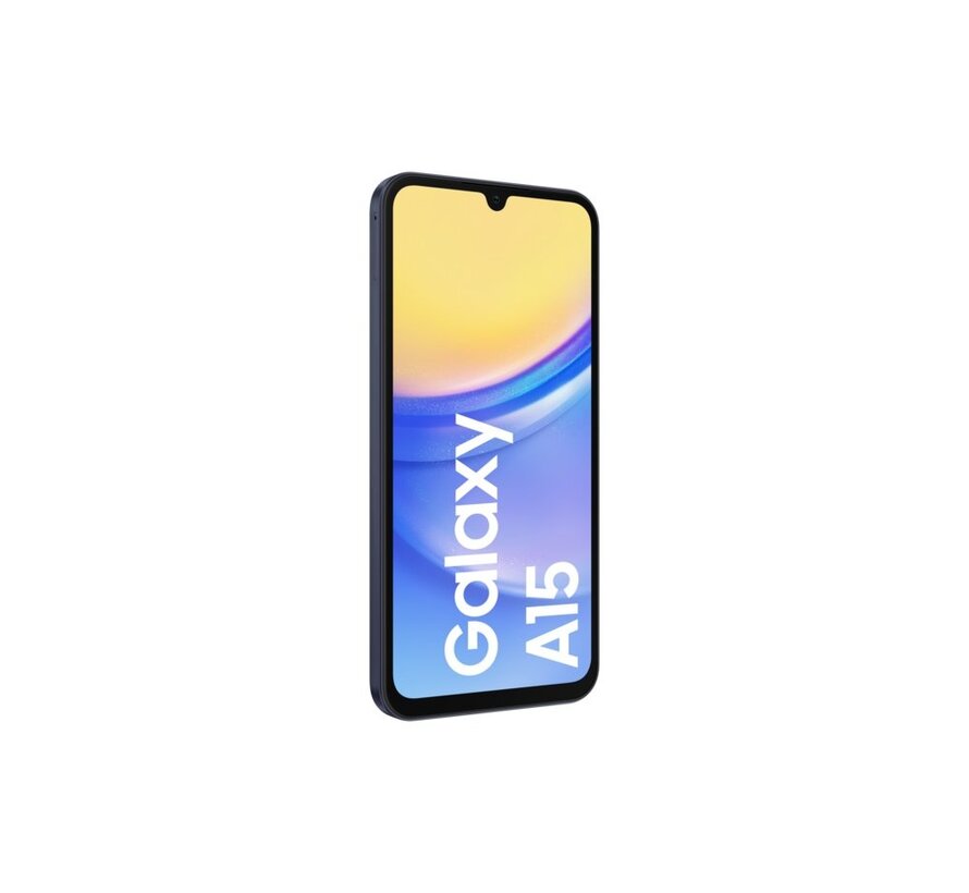 Galaxy A15 | 6.5" Display | Android 14 | 4G | 4 GB RAM | 128 GB Opslag | 5000 mAh | Zwart/Blauw