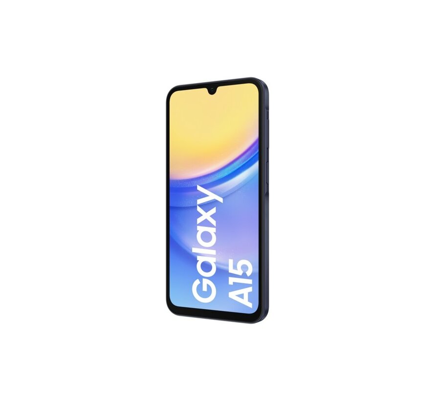 Galaxy A15 | 6.5" Display | Android 14 | 4G | 4 GB RAM | 128 GB Opslag | 5000 mAh | Zwart/Blauw
