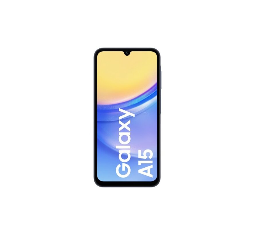 Galaxy A15 | 6.5" Display | Android 14 | 4G | 4 GB RAM | 128 GB Opslag | 5000 mAh | Zwart/Blauw