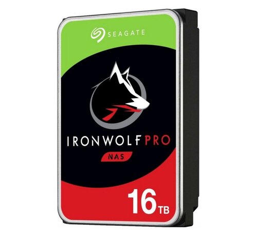 Seagate IronWolf Pro ST16000NE000 interne harde schijf 3.5" 16000 GB SATA III RENEWED