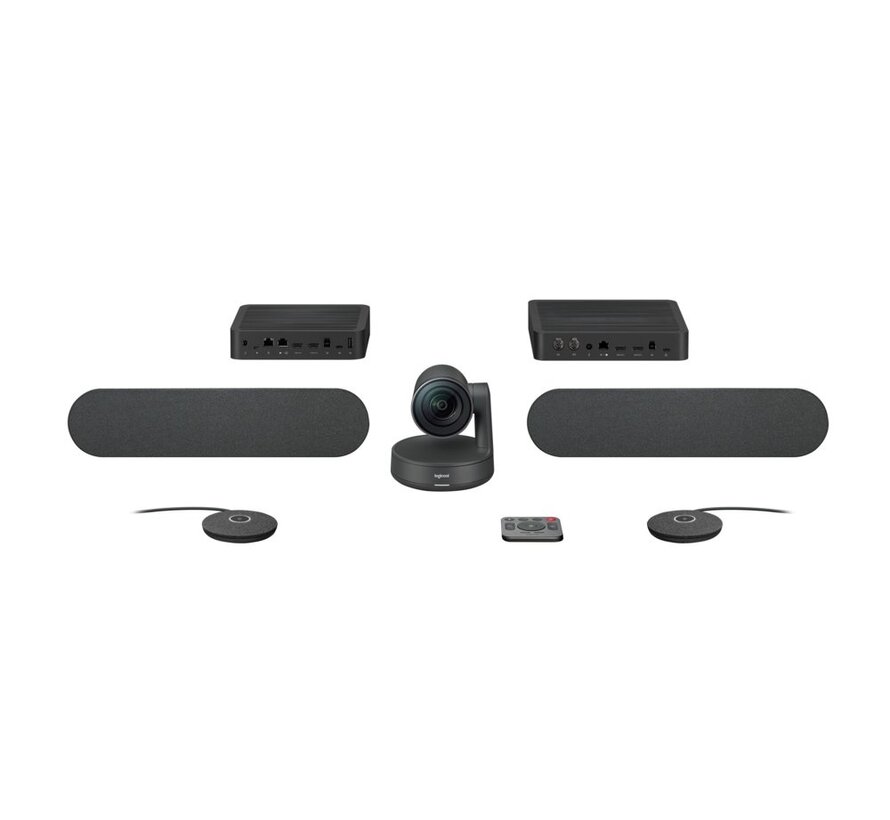 Rally | Ultra-HD ConferenceCam | Videovergadersysteem | Voor groepen tot 16 personen | Ethernet LAN | Zwart
