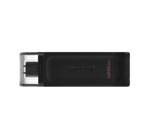 Kingston Technology DataTraveler 70 USB flash drive 128 GB USB Type-C 3.2 Gen 1 (3.1 Gen 1) Zwart