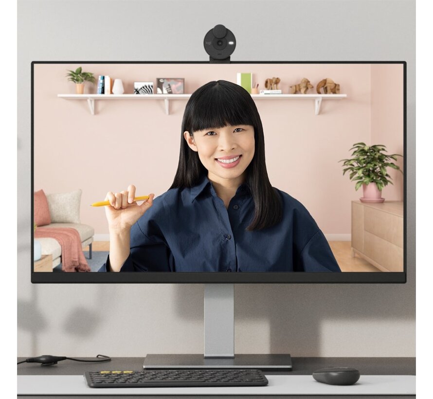 Brio 300 | 1080P 30FPS USB-C Webcam met Microfoon