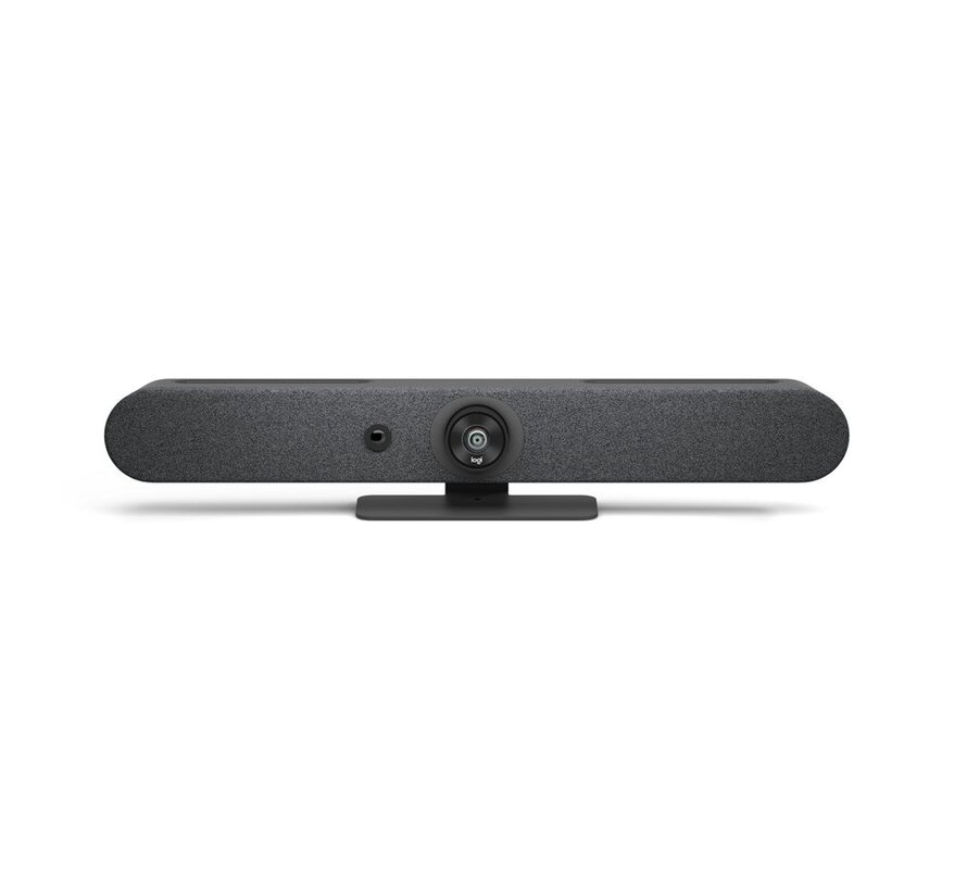 Rally Bar Mini | Videovergadersysteem | Voor kleine tot middelgrote groepen | Ethernet LAN | Alles-in-één oplossing | Zwart