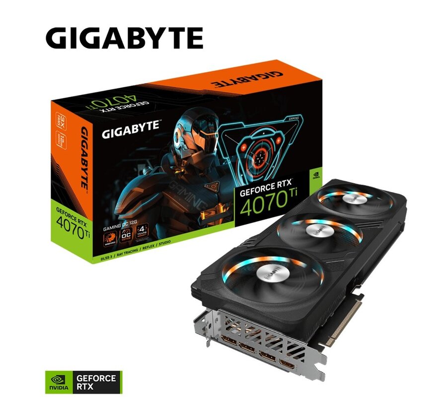 GeForce RTX­­ 4070 Ti GAMING OC 12G NVIDIA GeForce RTX 4070 Ti 12 GB GDDR6X