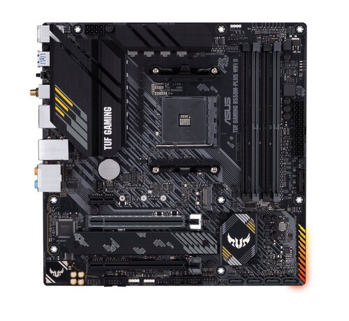 Asus ASUS TUF GAMING B550M-PLUS WIFI II | Socket AM4 | AMD B550 | 4xDDR4 | Micro-ATX | Moederbord